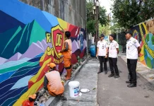 Petojo Utara Tata Kawasan Tampak Siring Timur Jadi Lebih Asri