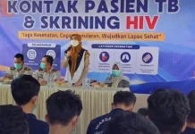 Lapas Narkotika Jakarta Gelar Skrining TB dan HIV bagi Warga Binaan
