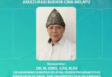 Akulturasi Budaya Cina Melayu Perkuat Keharmonisan Nusantara