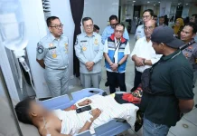 Kunjungi Korban KM Virgo, Dirut Jasa Raharja Pastikan Pelayanan Berjalan Optimal