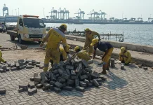 Perbaikan Konblok Hilang di Cilincing Mulai Dilakukan Dinas Bina Marga