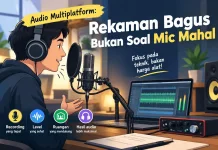 Audio Multiplatform: Rahasia Rekaman Bersih tanpa Mic Mahal