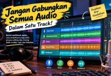 Kenapa Audio Profesional Selalu Pakai Multitrack?