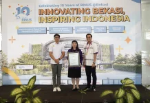Binus@ Bekasi Berhasil Raih Penghargaan Rekor MURI