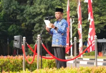 Wali Kota Munjirin Pimpin Upacara Peringatan ke-81 Hari Rapat Raksasa Ikada