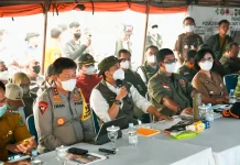 Tangani Karhutla, Menhut Raja Antoni dan Kepala BNPB Berkantor di Kalteng