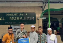 TASPEN Tangerang Perkuat Komitmen TJSL Melalui Bantuan Renovasi Masjid