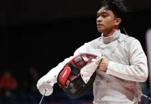 Pengalaman Berharga Atlet Anggar Indonesia, Aldo Lawan Olimpian di Asian Games