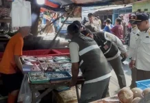 Pemkot Jakpus Tata 60-80 PKL di Pasar Serdang