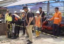 KAI Amankan Aset Dekat Stasiun Depok, Lapak Dibongkar Mandiri