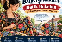 Mengenal Motif Batik Nusantara #08 Batik Buketan Pekalongan Penuh Warna