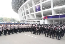 3.852 Aparat Gabungan Amankan Laga ASEAN Cup di GBK