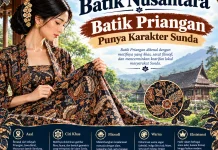 Mengenal Motif Batik Nusantara: Batik Priangan Punya Karakter Sunda