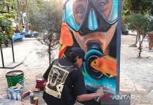 Wall of Jakarta Perkuat Daya Tarik Wisata Pulau Tidung