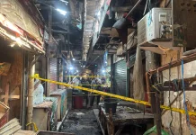 Kebakaran Pasar Serdang, Pedagang Temukan Bensin di Ruang Kepala Pasar
