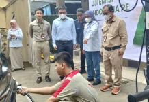 Indonesia Re Gelar Uji Emisi Terhadap 25 Kendaraan Operasional