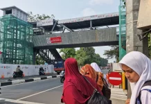 JPO GOR Ciracas Bakal Dilengkapi Lift dan Fasilitas Disabilitas