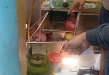 Diduga Tabung Gas LPG Bocor, Rumah Warga Kalibaru Rusak Parah