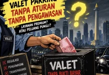 Jakarta Belum Memiliki Regulasi Resmi untuk Parkir Valet