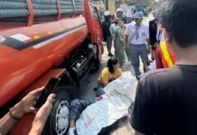 Gagal Menyalipt, Penumpang Sepeda Motor Tewas Disambar Truk Tangki di Cilincing