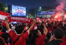Indonesia Juara, Taman Plaza Stadion Patriot Bekasi Bergemuruh