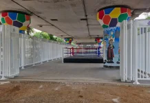 Cegah Tawuran, Pemkot Jaktim Bangun Ring Tinju di Kolong Flyover Kampung Melayu