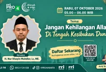Jangan kehilangan Allah Ditengah Kesibukan Dunia