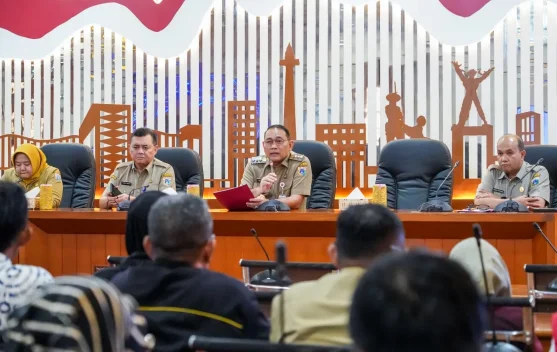 Pemkot Jakpus Gelar Monev Koperasi Kelurahan Merah Putih