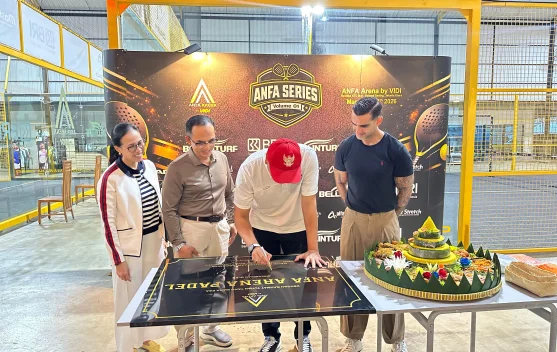 Resmi Dibuka, ANFA Arena Padel Gelar Turnamen