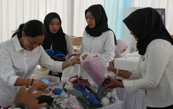 Produk Warga Binaan Laris di Bazar Ramadan Ditjenpas