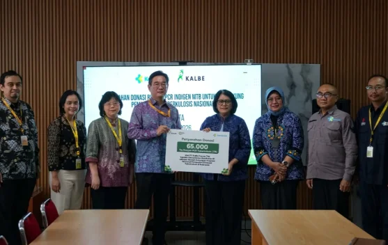 Kalbe Donasikan 65.000 Tes Reagen PCR Tuberkulosis