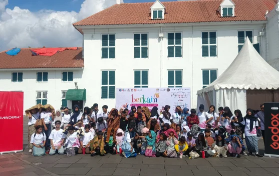 Anak-Anak Antusias Main dan Belajar Budaya di BERKAIN