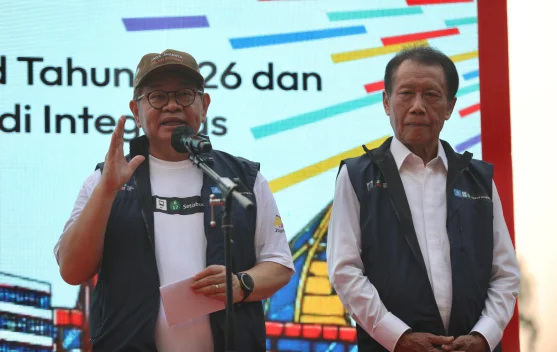 Pramono Anung Resmikan Penataan Jl Rasuna Said Jakarta