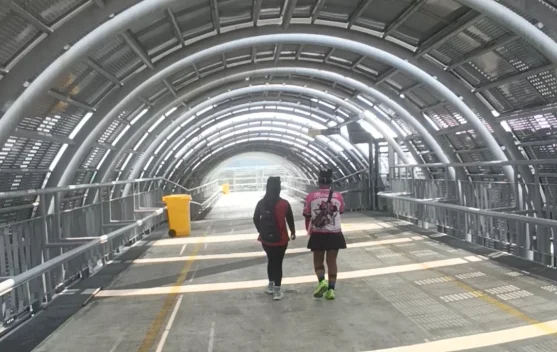 Menjajal Akses Stasiun Baru JIS, Estetik dan Lebih Mudah