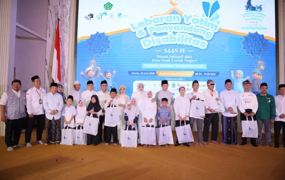 Sebanyak Rp26,8 Miliar Tersalurkan bagi Yatim Disabilitas di Seluruh Indonesia