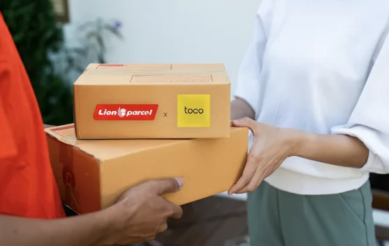 Lion Parcel-Toco Perluas Pilihan Layanan Logistik bagi Pelaku Usaha