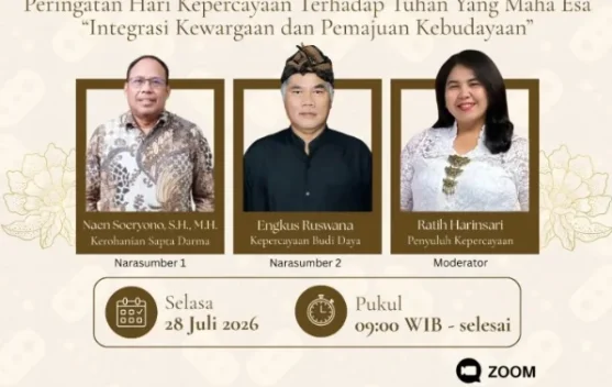 Penetapan Hari Kepercayaan Perkuat Pengakuan Kebudayaan Nusantara