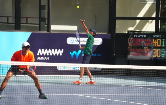 Tiga Ganda Putra Indonesia Kalah di Babak Pertama Tenis Amman