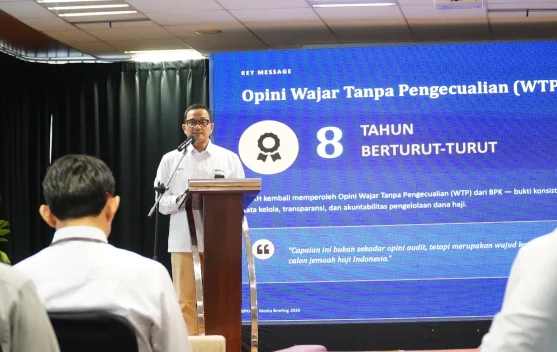 BPKH Raih Opini WTP Delapan Kali Berturut-turut