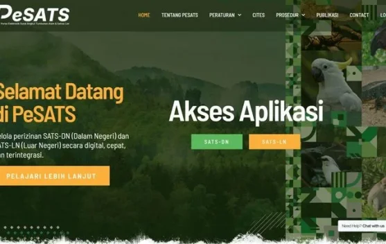Melalui Digitalisasi, Kemenhut Tutup Celah Perdagangan Ilegal Satwa Liar
