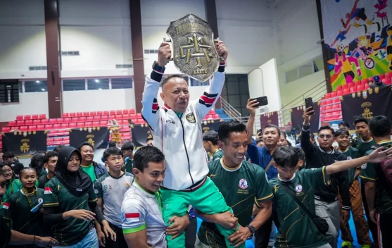 Jawa Timur Juara Umum Indonesia Muaythai Championship Kelas Elite