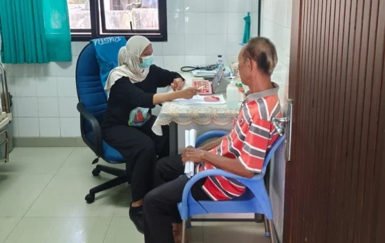 Sudin Kesehatan Kepulauan Seribu Gelar Tracing TBC Terintegrasi Cek Kesehatan