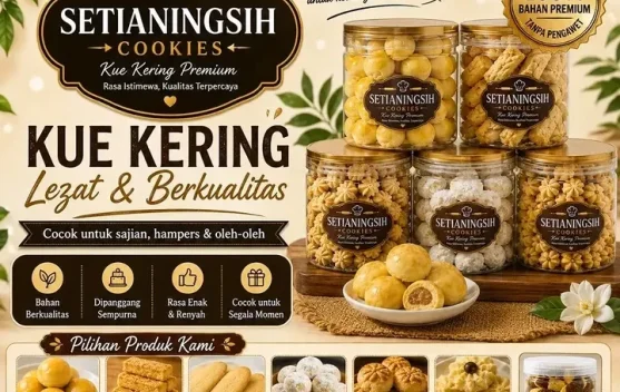 Setianingsih Cookies Buktikan Bisnis Bisa Dimulai dari Dapur