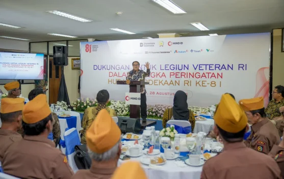 Apresiasi Pejuang Kemerdekaan, MIND ID Salurkan Bantuan bagi Veteran