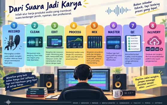 Audio Multiplatform: Rahasia Suara Bagus Ada di Workflow