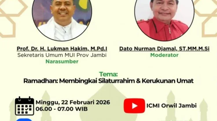 Festival Ramadan ICMI Jambi Membingkai Silaturrahim Kerukunan Umat