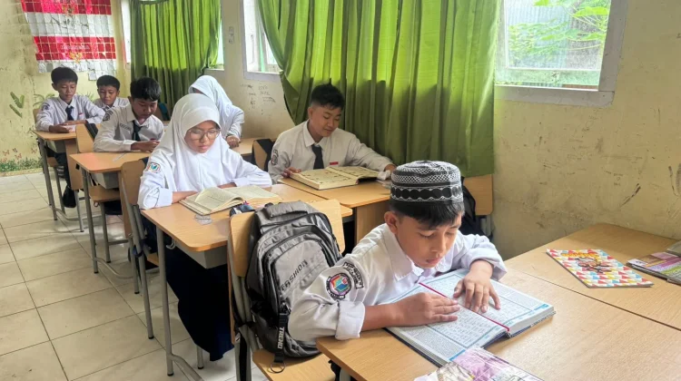 Hari Pertama Sekolah di Bulan Ramadan, SMPN 16 Kota Jambi Laksanakan Sesuai Edaran