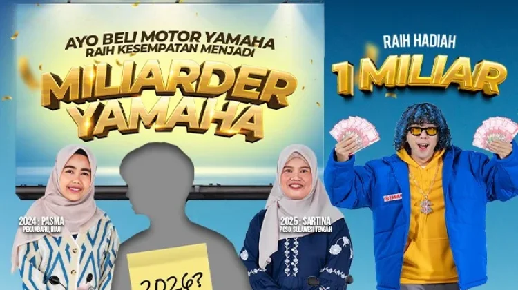 Terbuka, Kesempatan Menjadi Miliarder Yamaha di Tahun 2026