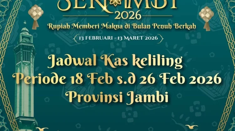 BI Jambi Tingkatkan Layanan Penukaran Uang Melalui Program Serambi