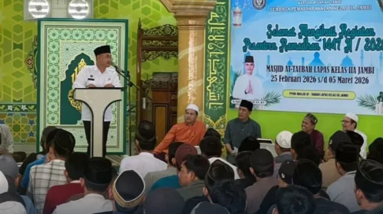 Pesantren Kilat Bagi Warga Binaan Lapas Jambi Resmi Dibuka